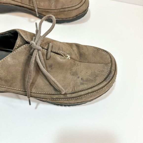 Teva Women’s Size 9 Brown Leather Nubuck Lace Up Convertible Shoe - Picture 10 of 16